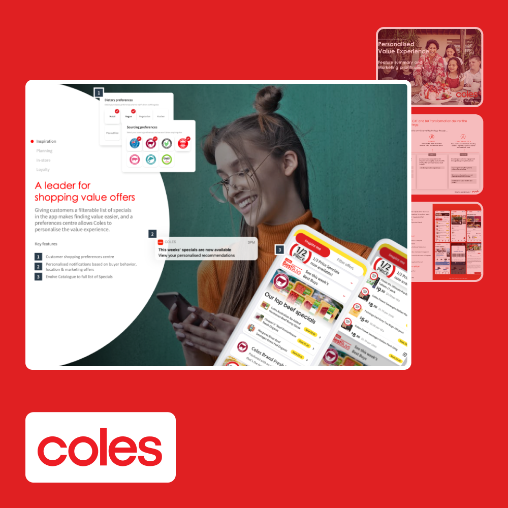 Coles Personalised Value Experience